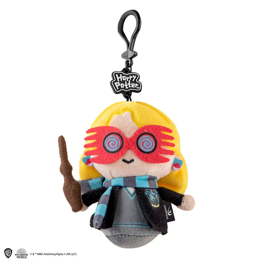 Porte-clés peluche Luna Lovegood captivant, ajoutant une touche magique à vos clés avec son design doux et enchanteur.