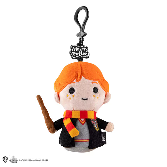 Porte-clés peluche Ron Weasley, adorable accessoire Harry Potter, parfait pour vos clés ou sac.