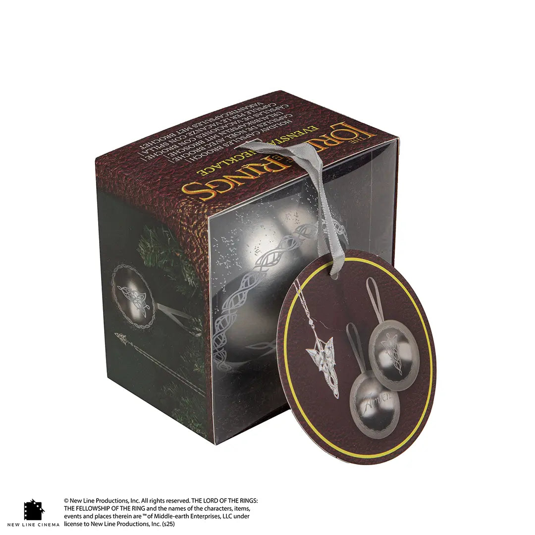 Capsule de vacances Étoile du Soir inspirée de Le Seigneur des Anneaux, élégamment conçue pour capturer l'essence de la Terre du Milieu avec des détails magiques.