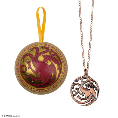 Collier Targaryen de Game of Thrones : un bijou captivant inspiré de la maison des dragons.