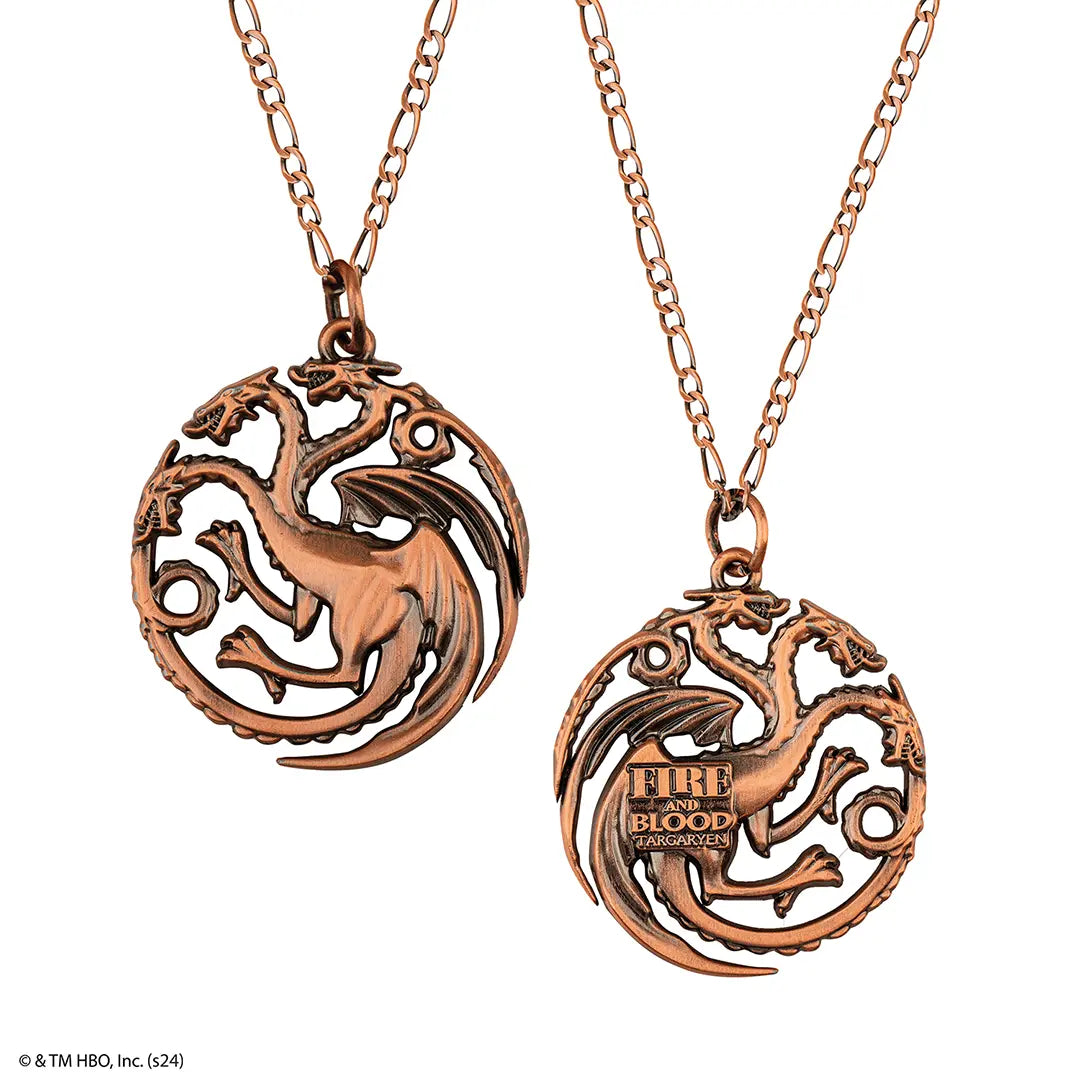 Le Collier Targaryen de Game of Thrones, parfait pour exprimer votre passion pour Westeros.