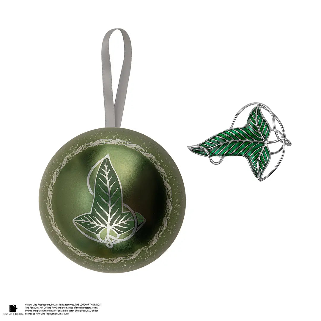 Broche de la Lorien - Le Seigneur des Anneaux, accessoire inspiré de la fantasy, symbole de beauté et de mystère, parfait pour les fans de J.R.R. Tolkien.