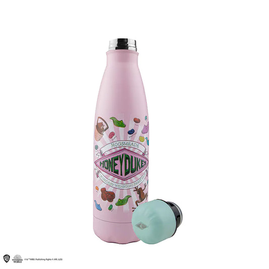 Bouteille Honeydukes 500ml - Harry Potter, une bouteille en acier inoxydable au design inspiré de la confiserie magique, idéale pour les fans de la saga.