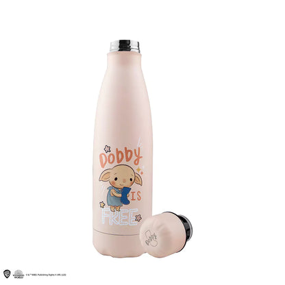 Bouteille Dobby est gratuite 500ml - Harry Potter : une élégante bouteille en acier inoxydable, idéale pour les fans de la saga magique.