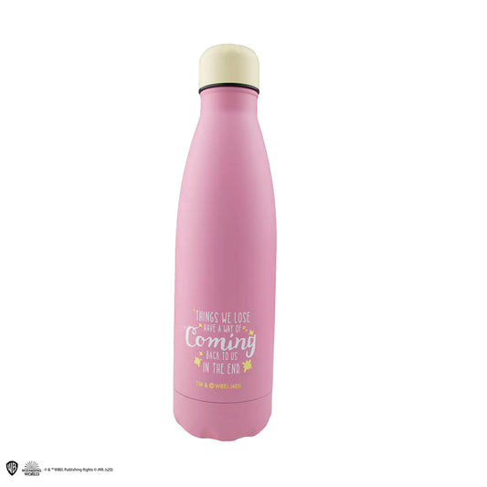 Détails du design de la Bouteille Luna Chicaneur 500ml - Harry Potter, en acier inoxydable, parfaite pour la magie quotidienne.