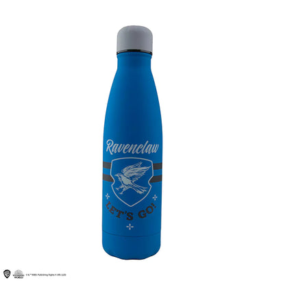 Détails de la Bouteille Serdaigle Let's go 500ml - Harry Potter, mettant en avant le design distinctif et la qualité premium de l'acier inoxydable.