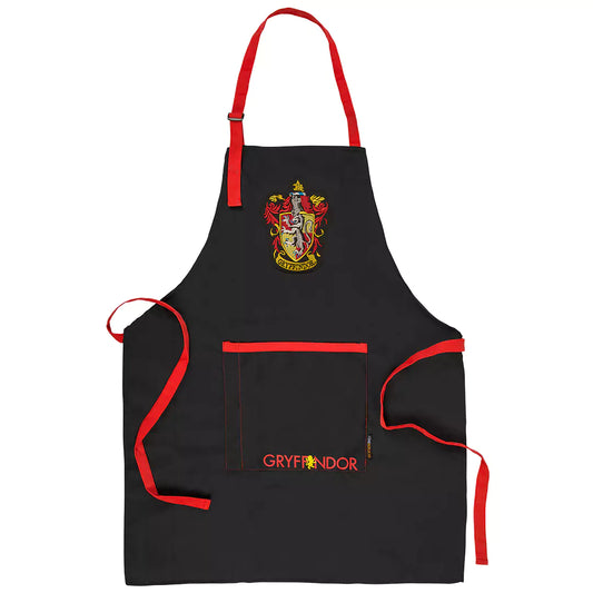 Tablier Gryffondor - Harry Potter, un accessoire de cuisine pratique et stylé avec l'écusson de la maison Gryffondor.