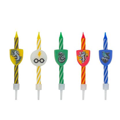 Harry Potter - Set 10 bougies Anniversaire logo Harry potter