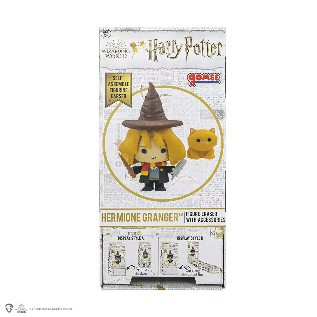 Figurine Gomee - Hermione Granger de Harry Potter, une pièce emblématique de collection en gomme mesurant 6 cm, représentant le personnage dans toute sa splendeur.