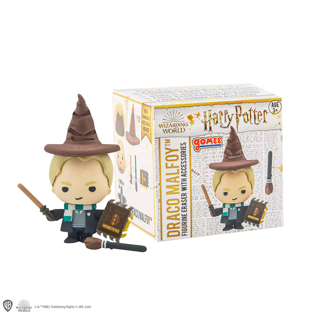 La figurine Gomee - Drago Malefoy - Harry Potter, parfaite pour les collectionneurs et les fans de la saga, mesurant environ 6 cm.