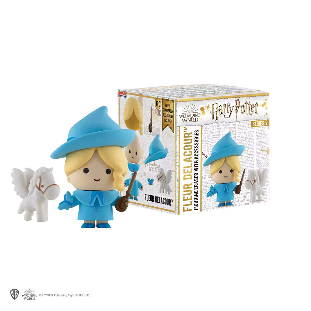 Figurines Gomee - Fleur Delacour - Harry Potter, figurine de 6 cm en gomme de haute qualité, parfaite pour les collectionneurs.