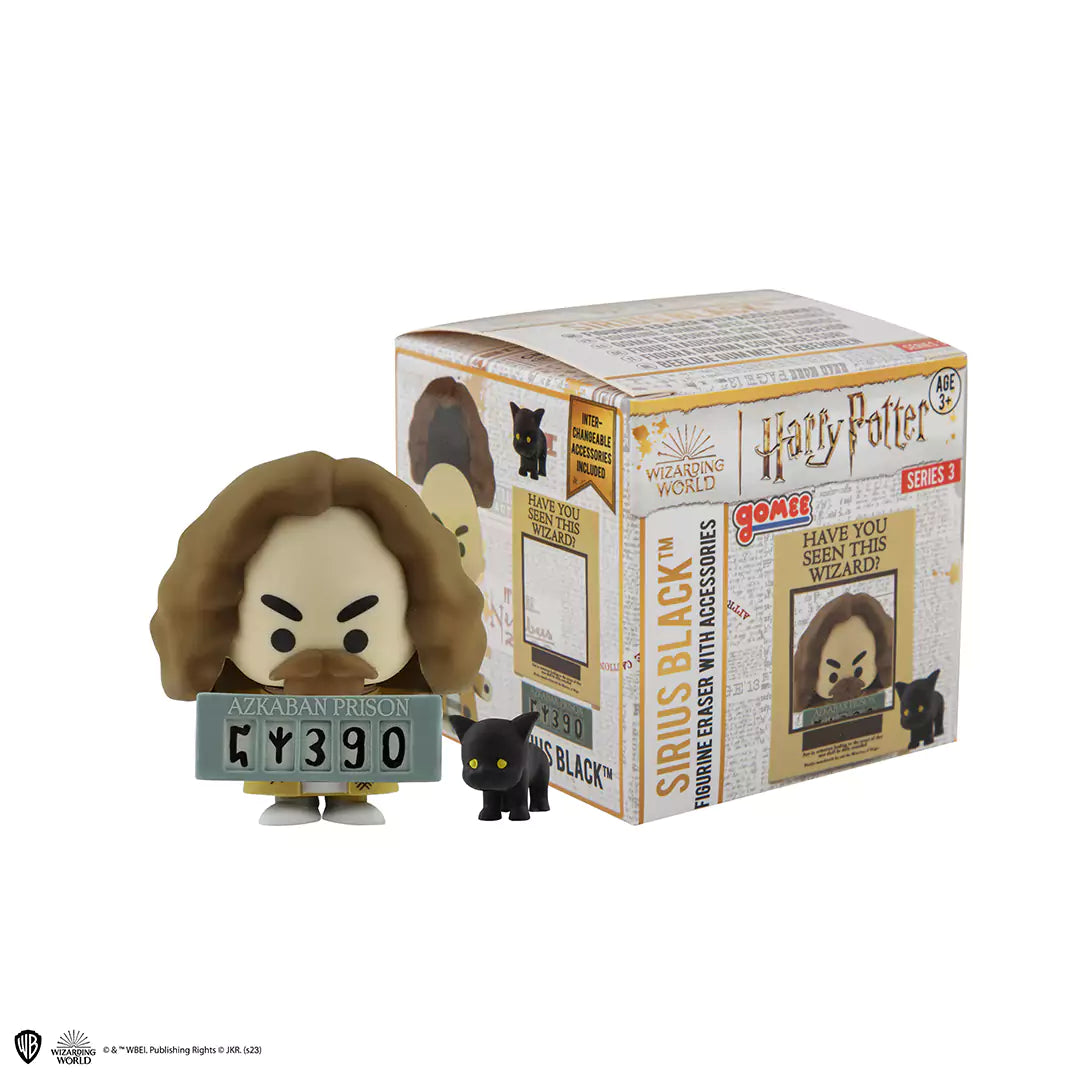 Détail de la figurine Gomee Sirius prisonnier - Harry Potter, représentant le personnage emblématique de Sirius Black dans l'univers magique.