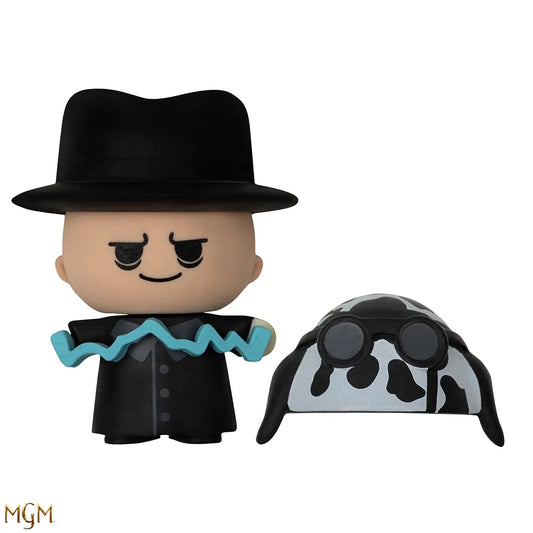 Figurine Gomee Oncle Fétide - Wednesday en gros plan, mettant en avant le design unique et macabre de ce personnage emblématique de la série.