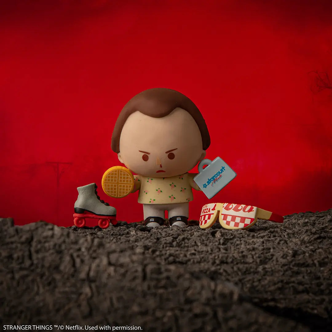 Collection de figurines Gomee - Stranger Things, idéale pour les fans et collectionneurs à la recherche d'objets uniques sous licence officielle Netflix.