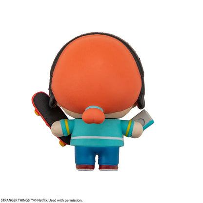 Figurine Gomee - Stranger Things avec des détails fidèles aux personnages et accessoires interchangeables.