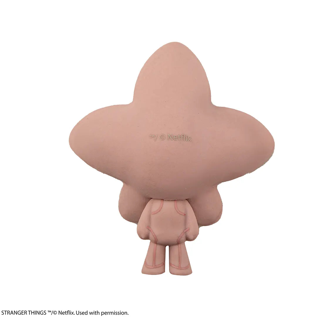 Détails authentiques de la Figurine Gomee - Stranger Things, une pièce de collection sous licence Netflix à assembler.