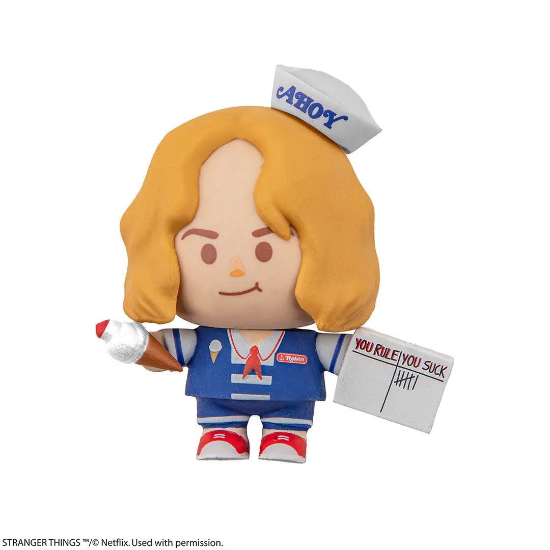 Collection de figurines Gomee - Stranger Things, un produit officiel sous licence Netflix apprécié des collectionneurs.