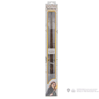 Détails du Stylo baguette Hermione Granger - Harry Potter, un accessoire enchanteur qui ajoute une touche de sagesse et de bravoure à votre écriture.