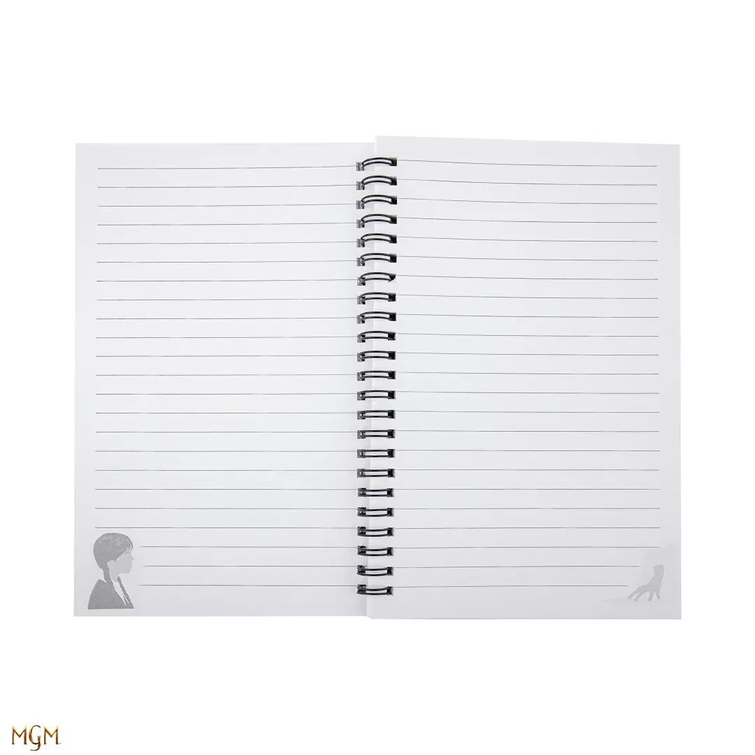 Carnet à spirales "This is My Writing Time - Wednesday" - Un compagnon inspirant pour les écrivains, idéal pour libérer votre créativité avec un design élégant.