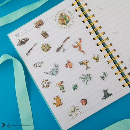 Stickers en mousse - Items de Poudlard - Harry Potter, parfaits pour les passionnés de magie, ajoutent une touche enchantée à vos projets créatifs.