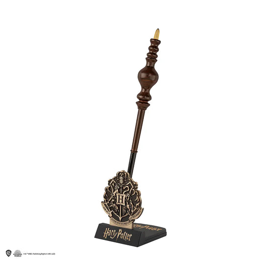 Stylo baguette Minerva McGonagall - Harry Potter avec design élégant et support décoratif pour fans de magie.