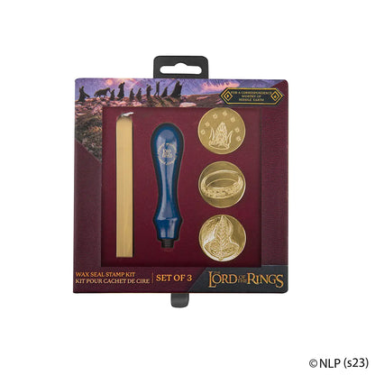 Bâton de cire de haute qualité inclus dans le set cachets de cire - Le Seigneur des Anneaux pour des cachets uniques.