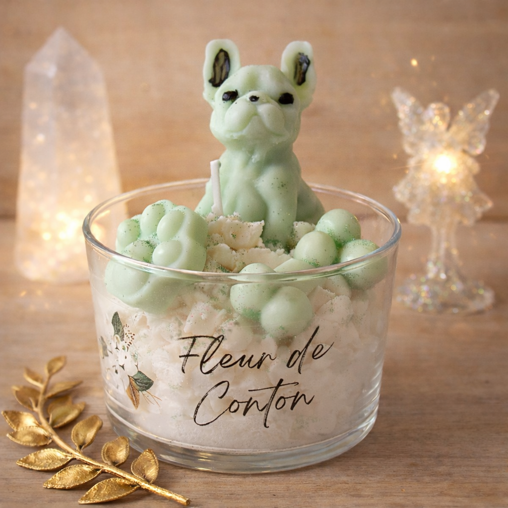 Bougies Gourmandes - Les Étincelles de Noëmie, collection unique de bougies qui transforment l'atmosphère de votre intérieur avec des senteurs envoûtantes.