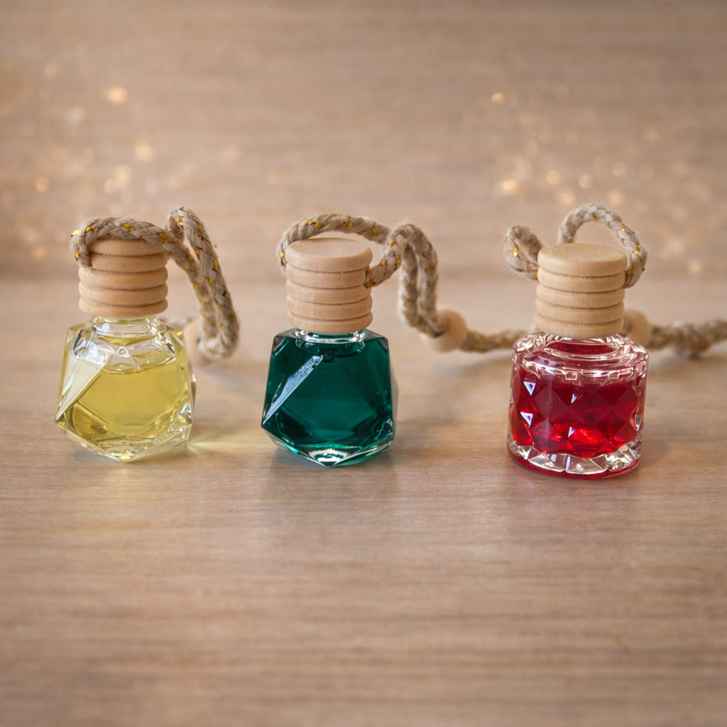 Diffuseurs Voiture Parfumés – Les Étincelles de Noëmie pour une expérience sensorielle unique à chaque trajet.