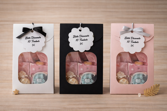 Fondants Parfumés – Les Étincelles de Noëmie, créations artisanales uniques en cire végétale, offrant une expérience olfactive inoubliable et enrichissant votre environnement.