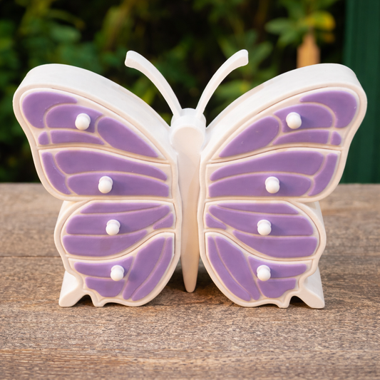 Schmuckkästchen mit Schmetterlingsmotiv - KingCreats