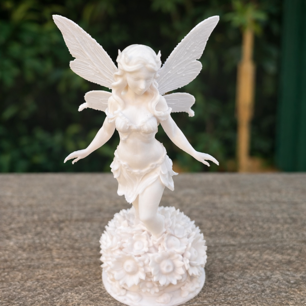 Large Fairy Figurine (Flower Crown) - KingCreats