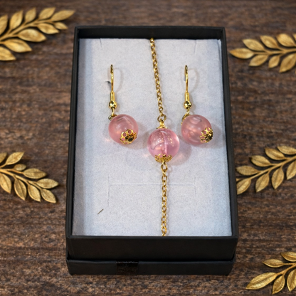 Parure Bracelet & Boucles d’oreilles – Jessica Deelyah