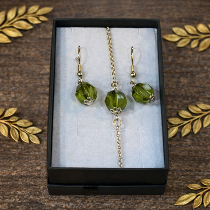 Parure Bracelet & Boucles d’oreilles – Jessica Deelyah