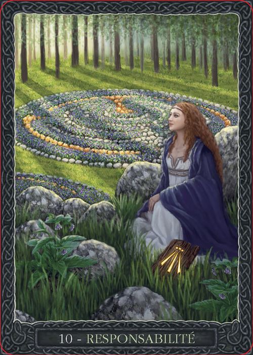 Détails des Cartes Oracle Sagesse de la Terre - Coffret, reflet de l'harmonie universelle et de la sagesse des plantes et cristaux.