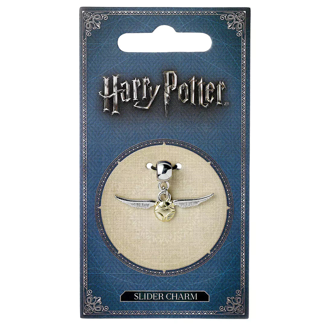 Pendentif Charm Vif d’or, un accessoire magique inspiré par Harry Potter, en plaqué argent, parfait pour ajouter une touche d'éclat à vos bijoux.