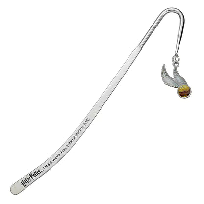 Marque-page Vif d’or en plaqué argent, accessoire élégant pour les amateurs de lecture.