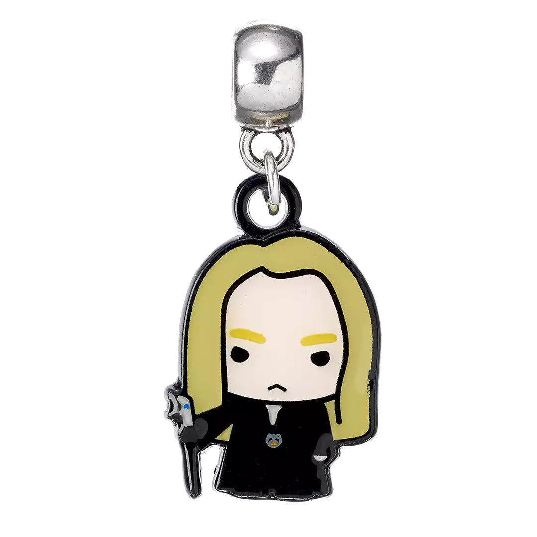 Charm Lucius Malfoy - Harry Potter, adorable représentation chibi du père de Drago Malfoy, parfait pour les fans de la saga.