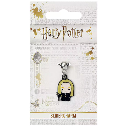 Charm Lucius Malfoy - Harry Potter, un accessoire élégant pour personnaliser vos bracelets et colliers, ajoutant une touche de magie à votre collection.