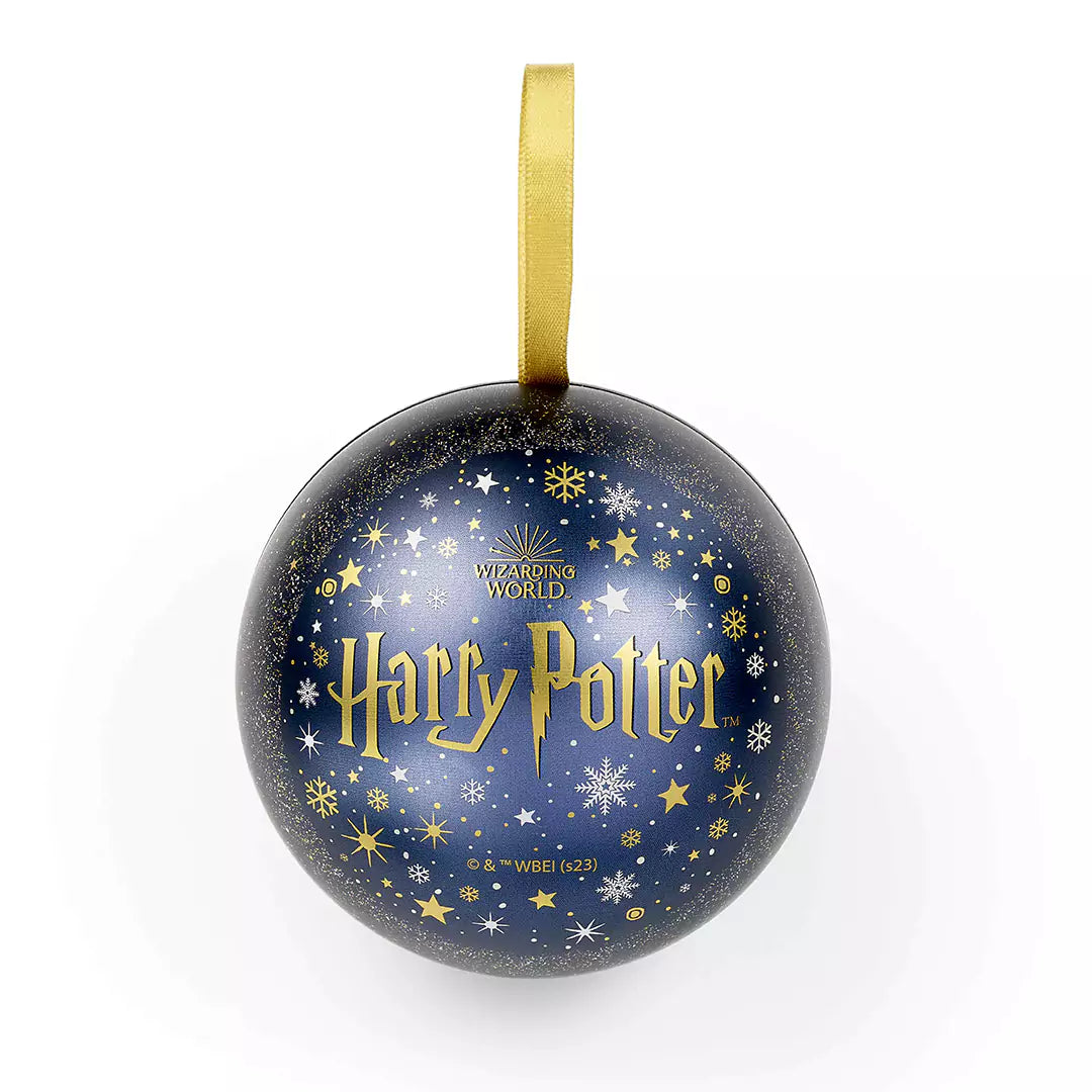 Détail du collier Boule de Noël Luna Lovegood - Collier - Harry Potter, mettant en avant la qualité artisanale et l'essence du personnage de Luna.