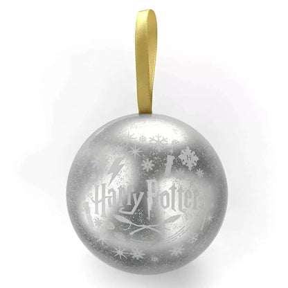 Boule de Noël Poufsouffle et Collier - Harry Potter : Collier élégant avec pendentif emblématique de Poufsouffle, parfait pour les fans.