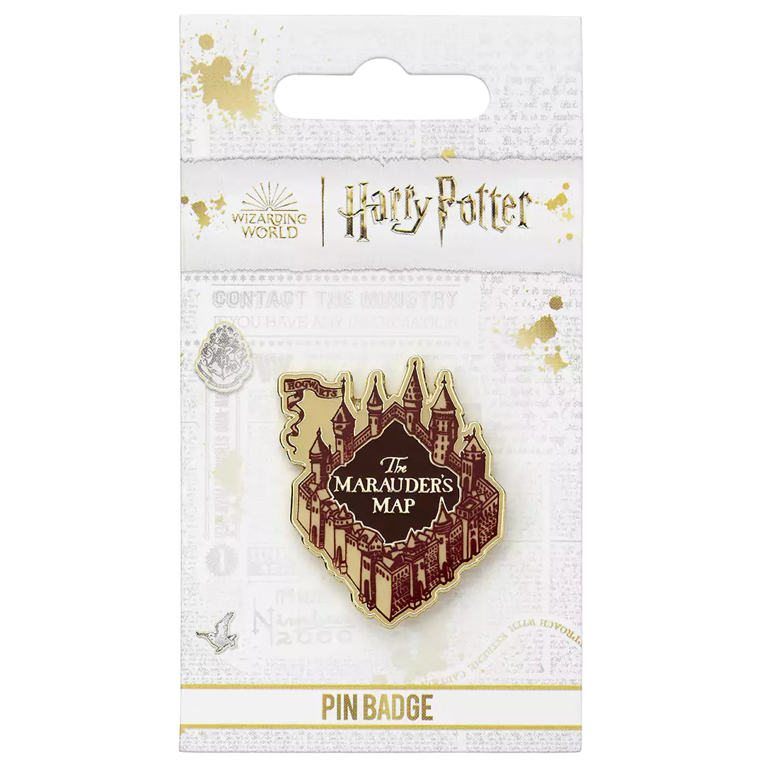 Afficher votre passion pour Harry Potter avec le Pin’s Carte du Maraudeur - un accessoire unique en métal détaillé, symbole de loyauté envers l'univers magique.