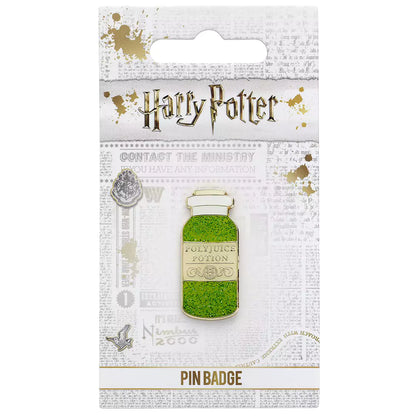 Vue d'ensemble du Badge pin Potion Polynectar - Harry Potter, ornée de détails inspirés de l'univers des sorciers, idéale pour chaque amateur de magie.