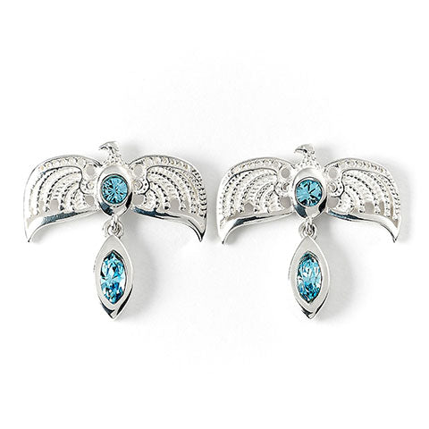 Boucles d'oreille en argent 925ème Diadème de Serdaigle
