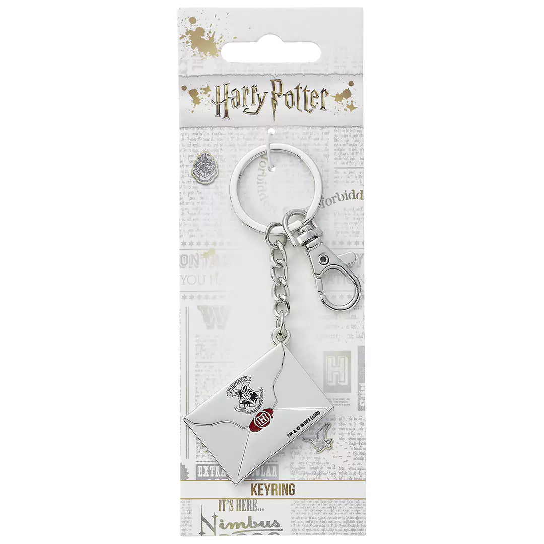 Porte-clés Lettre d’acceptation Harry Potter, un accessoire unique pour les passionnés de l'univers magique.