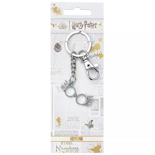 Porte-clés Lunettes de Luna - Harry Potter, design unique et coloré évoquant l'esprit libre de Luna Lovegood, un must-have pour tous les aficionnados d'Harry Potter.