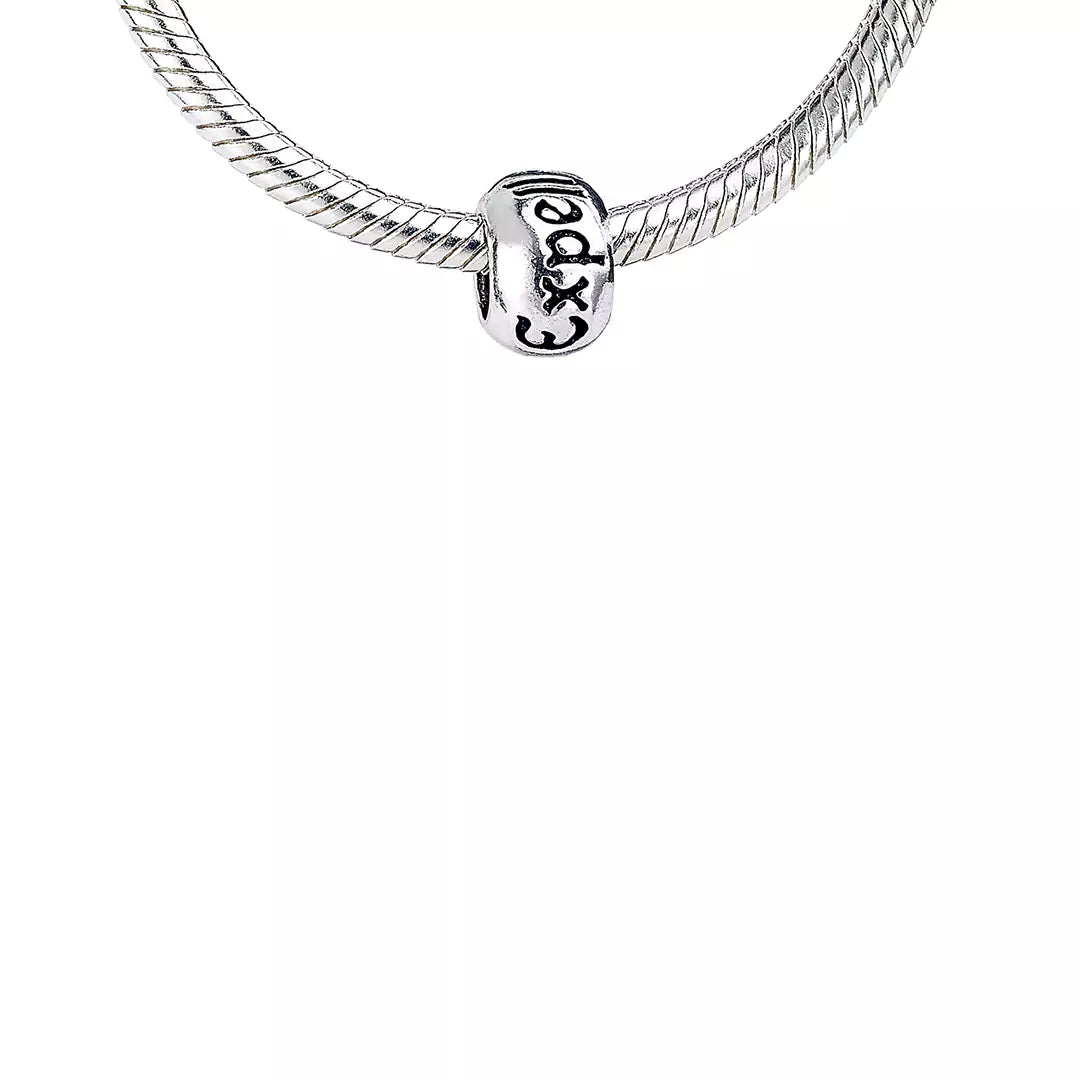 Perle Sort Expelliarmus en Argent 925ème - Présentée dans un emballage officiel Harry Potter, parfaite pour un cadeau inoubliable.
