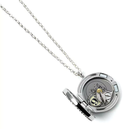 Collier médaillon 3 Charms - Harry Potter mettant en vedette le charm du vif d'or, un必great ajout pour les fans.