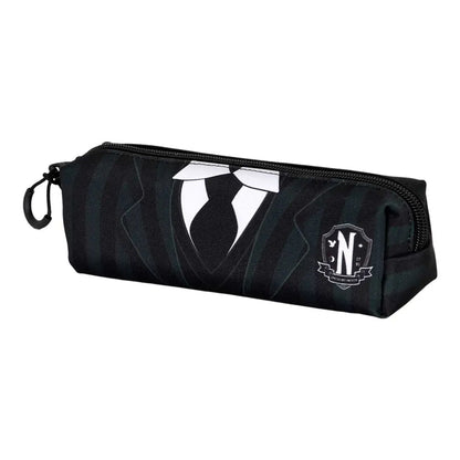 Trousse Uniforme de Nevermore - Wednesday, accessoire stylé inspiré de la série, parfaite pour ranger vos essentiels avec une ambiance gothique.