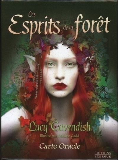 Illustration captivante des 'Les esprits de la forêt' - Coffret Cartes Oracle, mettant en avant la mystique des sages ancestraux et la beauté naturelle des esprits du monde vert.