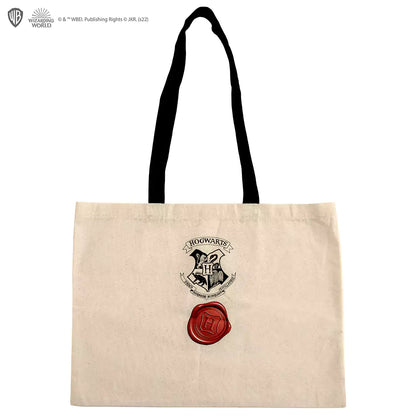 Tote Bag - Lettre d’admission à Poudlard - Harry Potter, un sac en coton élégant et robuste, parfait pour les fans de la saga magique.